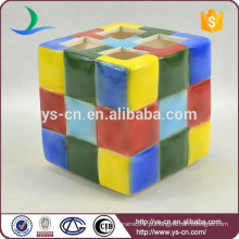 Suporte de escova de dentes Rubik's Cube moderno